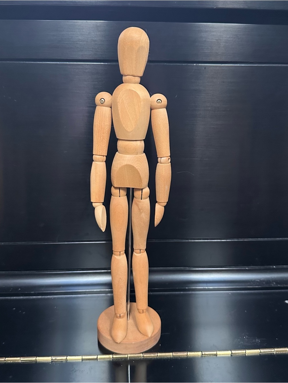 Wooden Artist Mannequin Drawing Figure Poseable Art Model Desk Decor